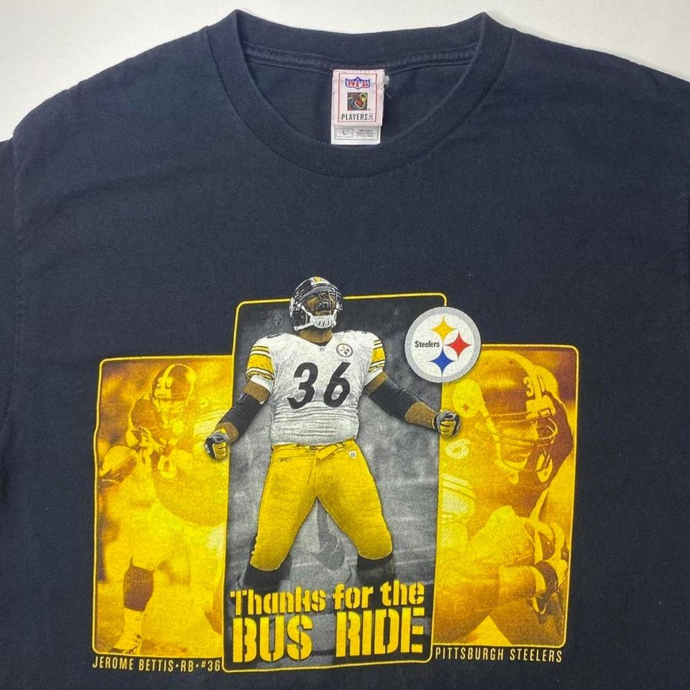Jerome Bettis Pittsburgh Steelers football shirt